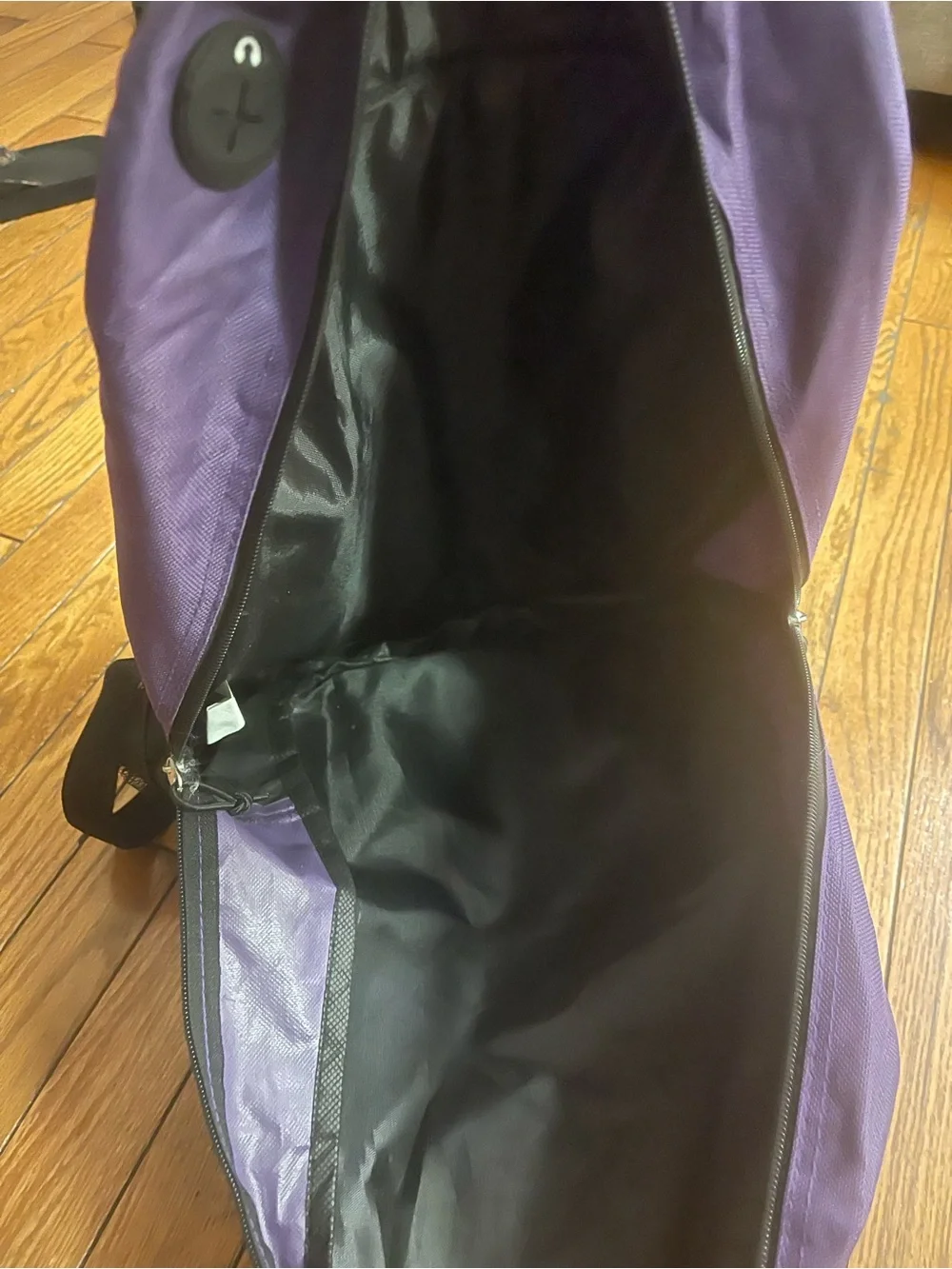 Purple and Gray Backpack